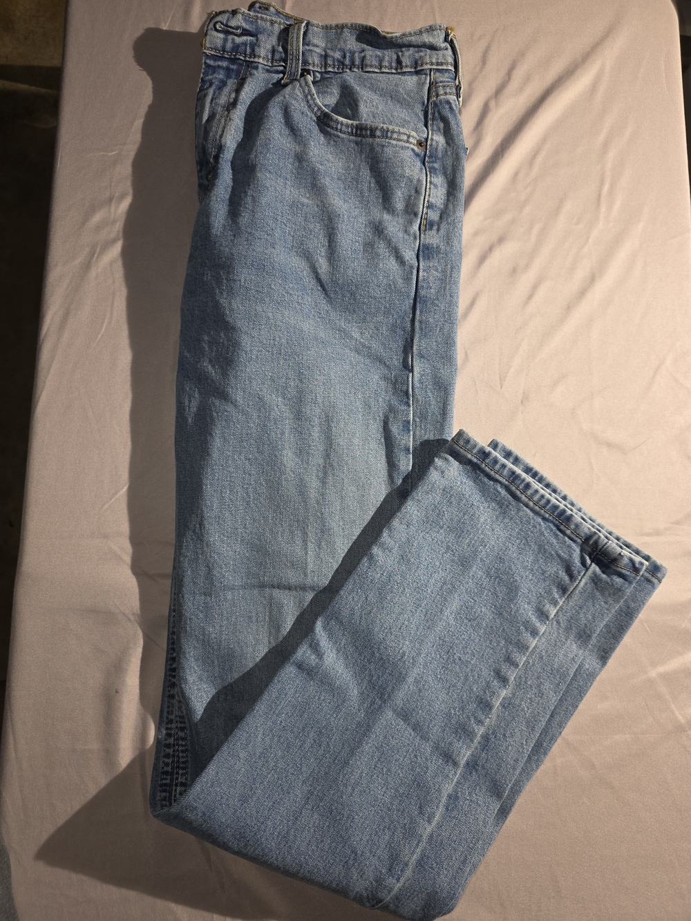 Levi's 505 Light Blue Relaxed Jeans